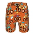 thumbnail image 4 of Kdxio Monster Truck,Truck Cartoon Pattern Mens Casual Shorts - Drawstring Summer Beach Sports Shorts for Men, 4 of 9