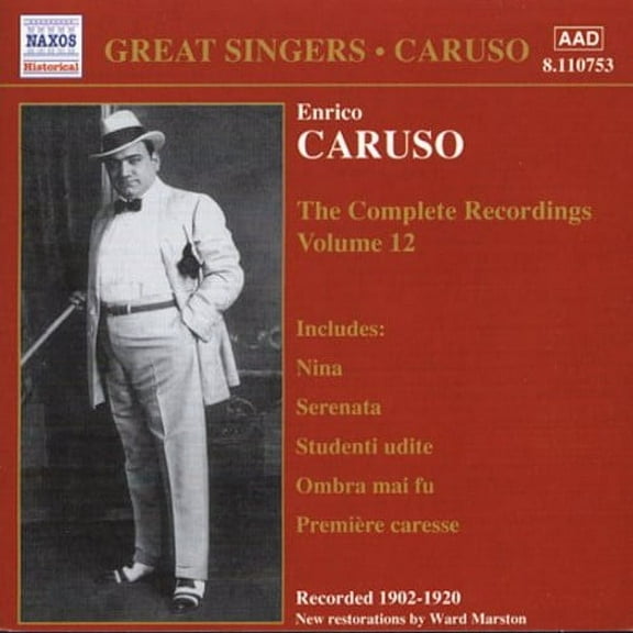 Enrico Caruso - Caruso-Vol. 12 - Music & Performance - CD