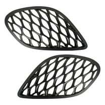 TRQ Fog Light Hole Cover Set Fits 2015-2022 Dodge Charger BDA05590