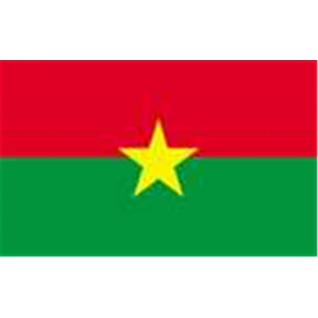 2 ft. X 3 ft. Nyl-Glo Burkina Faso Flag