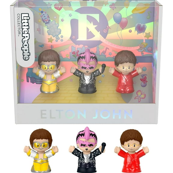 Little People Collector - Elton John Set of 3 Figures in a Display Box