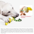 thumbnail image 5 of Chicle explosivo para perros con forma de huevo de dinosaurio azul, ideal para masticar en casa o en el coche., 5 of 5