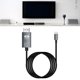 thumbnail image 3 of Type-C to HD Multimedia Interface Cable, Support 4K 16Gbps, Type-C to HD Cable, DP Alternate Mode for TV Monitor, Black, 3 of 4