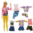 thumbnail image 1 of Ropa para muñeca Barbie de 30cm, conjunto de 7 piezas, traje de moda, nueva falda de juguete de comercio exterior, 1 of 5