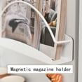 thumbnail image 4 of Kitchen Organizers and Storage On Clearance Magnetic Refrigerator Magazine Rack Metal Storage Rack Iron For Kitchen Refrigerator, 4 of 7