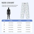 thumbnail image 4 of Lsque Rabbit And Star Print Men's Pajama Pants, Lounge Pant - Comfortable Home Wear,Elastic Waistband, Stylish Design-Medium, 4 of 9