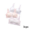 thumbnail image 2 of LYMAYTER ‌Big Girls Sports Bra 9-13 No-Wire Cotton Tank for 75-90A Teen Breathable Solid Color Training Bra, 2 of 8
