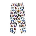 thumbnail image 4 of Haiem Cartoon Monster Trucks1 Women's Pajama Pants Ultra Lightweight Pjs Bottoms Sleepwear Bottom Pants With Pocket Drawstring-Medium, 4 of 9