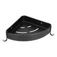 thumbnail image 4 of Shower Shelf, Storage Rack Rust Proof Black Aluminum Alloy  For Kitchen For Rest Room For Home, 4 of 8