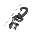 thumbnail image 4 of Naiovety Clips de soporte para manguera de buceo, 2 uds., equipo, retenedor de mangueras universal, abrazadera reguladora pequeña, accesorio de Deportes acuáticos, 4 of 6