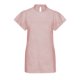 thumbnail image 4 of Gibobby Camisa&nbsp;Moda Mujer Blusa de algodón de manga corta con volantes y retazos de encaje para mujer Top Plus（Rosa， XXXL), 4 of 5