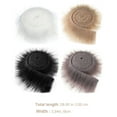 thumbnail image 6 of 4pcs Faux Fur Ribbons Fabric Shaggy Fur Fabrics DIY Crafts Fluffy Strips, 6 of 8