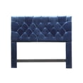 thumbnail image 3 of Chic Home Emer Headboard Velvet Upholstered Diamond Button Tufted, 3 of 3