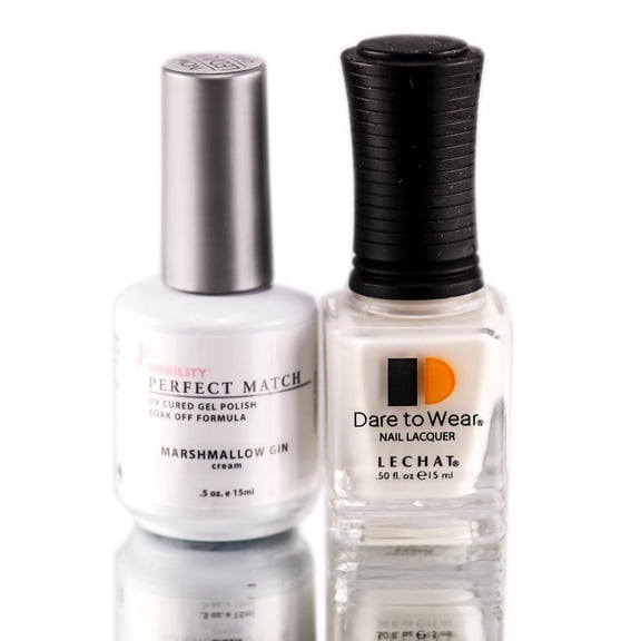 Lechat Perfect match Duo Gel  Lacquer Marshmallow Gin PMS035