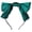 Dark green headband, variant on Devil Punk Oversized Headband Vintage Dark Hair Accessory for Adults Studded Oversized for Parties Nightclubs