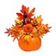 thumbnail image 2 of Adorno de hojas de arce y calabazas de Halloween para mesa de comedor, centro de mesa, decoración creativa de escritorio para cafetería, accesorio de Estilo F, 2 of 8