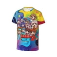 thumbnail image 4 of Cash and Nico Youth T-shirt Short Sleeve Graphic Top Breathable Shirt Tees Boys Girls, 4 of 9