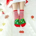 thumbnail image 5 of 6 Pairs Kids Christmas Socks Boys Girls Baby Cartoon Cotton Socks Warm Winter Soft Cute Casual Holiday Socks, 5 of 7
