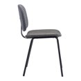 thumbnail image 4 of Zuo Chaise de Salle à Manger Moderne Worcester, Gris (Ensemble de 2), 4 of 13