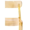 thumbnail image 2 of CSP Set of 1 Commercial Seating Products Grace Chair in gold made of  Polycarbonate, 2 of 2