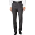 thumbnail image 1 of Ryan Seacrest Birdseye - Pantalones de vestir para hombre, color gris, 32 W x 32 L, 1 of 1