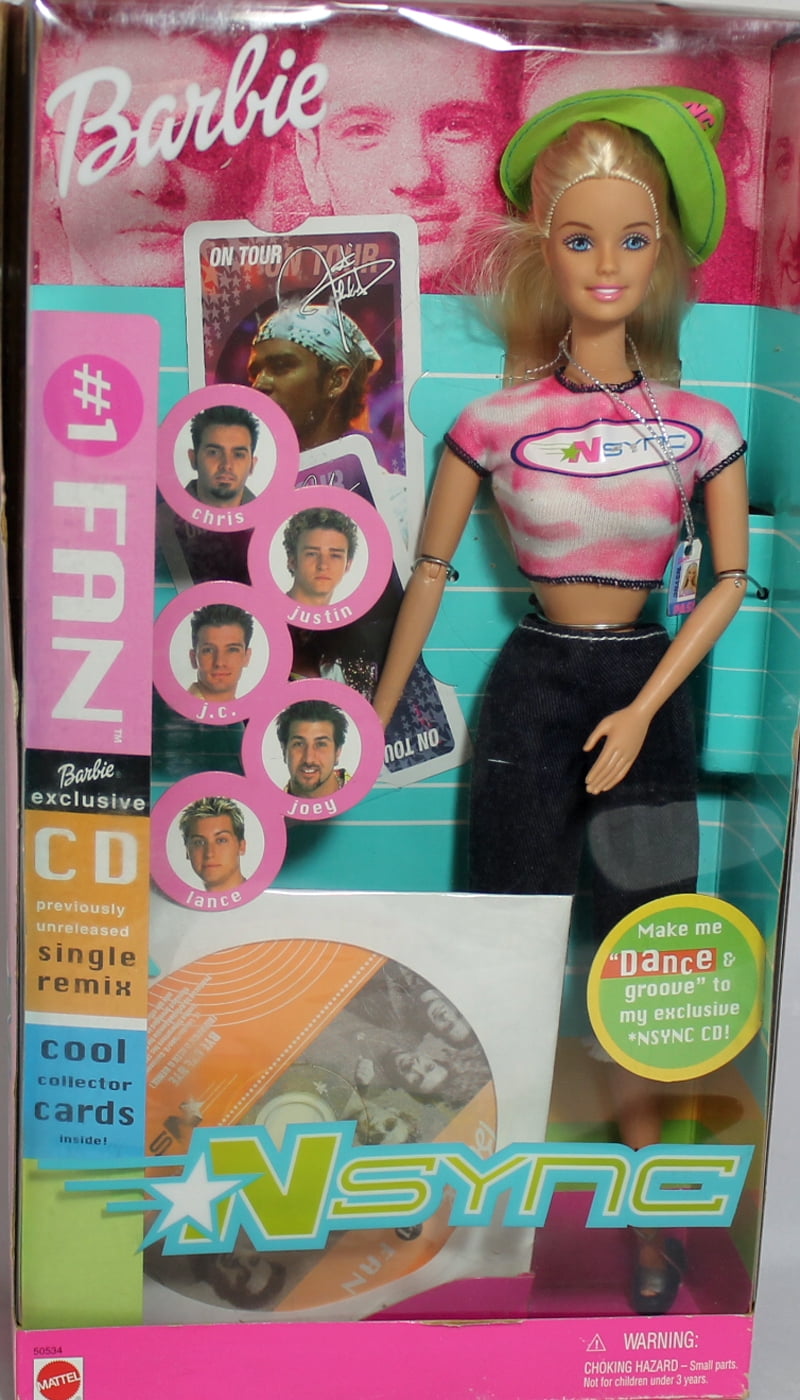 2000 1 NSYNC Fan Barbie, NRFB, (50534) NonMint Box