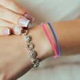 thumbnail image 4 of REOFLYUP 20Pcs Multi Function Silicone Wristbands Elastic Colored Bands for Party and Decor, 4 of 8
