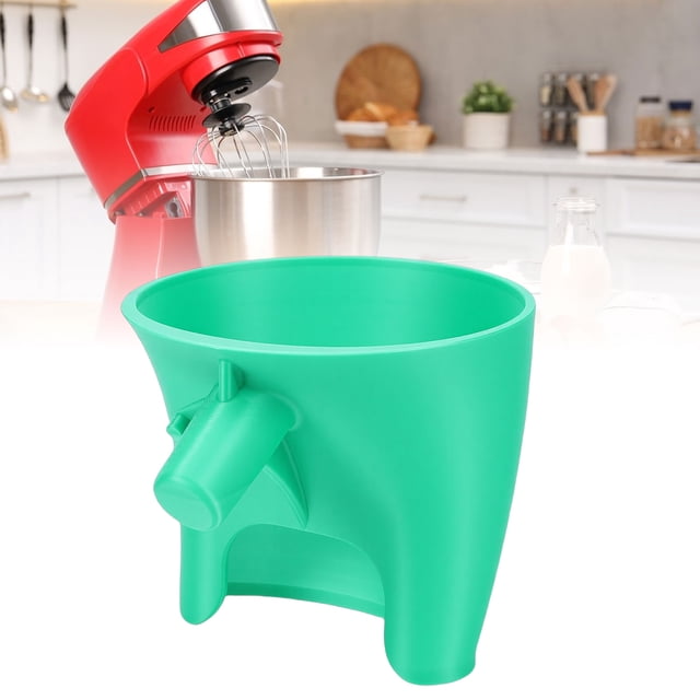 Para Batidora De Pie, Embudo De Harina, Fácil De Verter Azúcar Y Huevo, Dispensador De Líquido, Accesorio Para Hornear Para Cocina, Verde