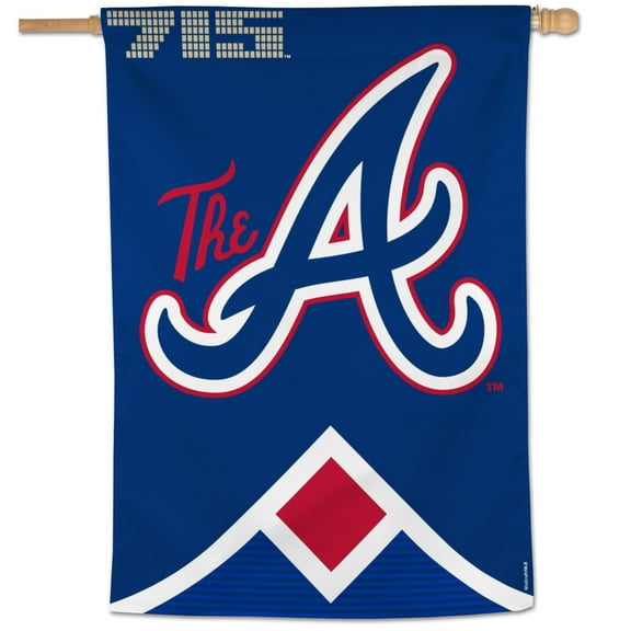 WinCraft Atlanta Braves 28" x 40" 2023 City Connect Single-Sided Vertical Banner
