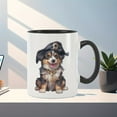 thumbnail image 3 of 1pc, 11oz/330ml Creative Dog Pattern Ceramic Mug, Coffee Mug, Water Cup, Humorous Funny Cute Mug, For Friends And Parents, Holiday Gift, Also Suitable For Cafe Restaurant Use, 3 of 8