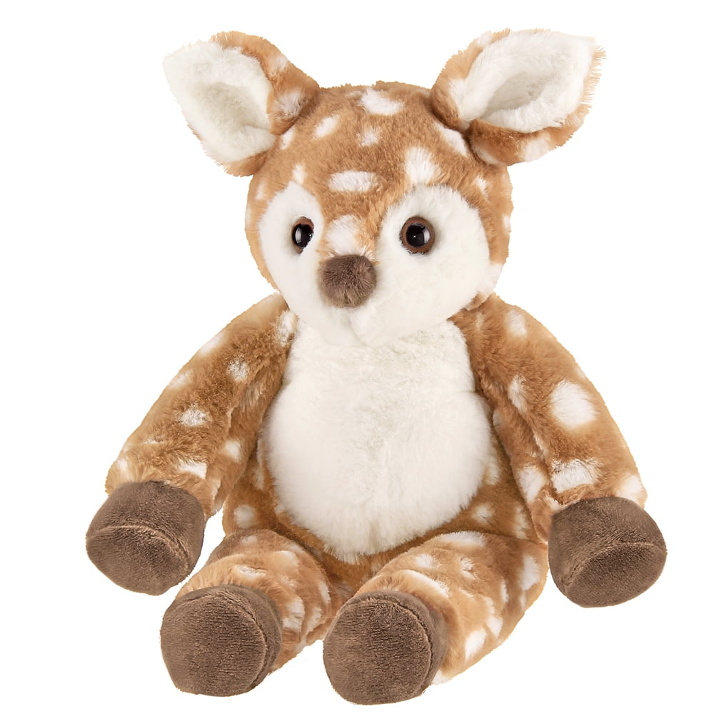 Luerme Fawn Stuffed Animal Plush Toy Children’s Deer Shaped Toy Home Decor for Kids Room Soothing Doll Comfort Toy 