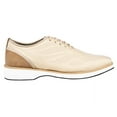 thumbnail image 6 of LIBERTYZENO Mens Casual Shoes Textile And Suede Leather Lace-Up Oxford Casual Shoes For Mens Lava Beige 13, 6 of 8