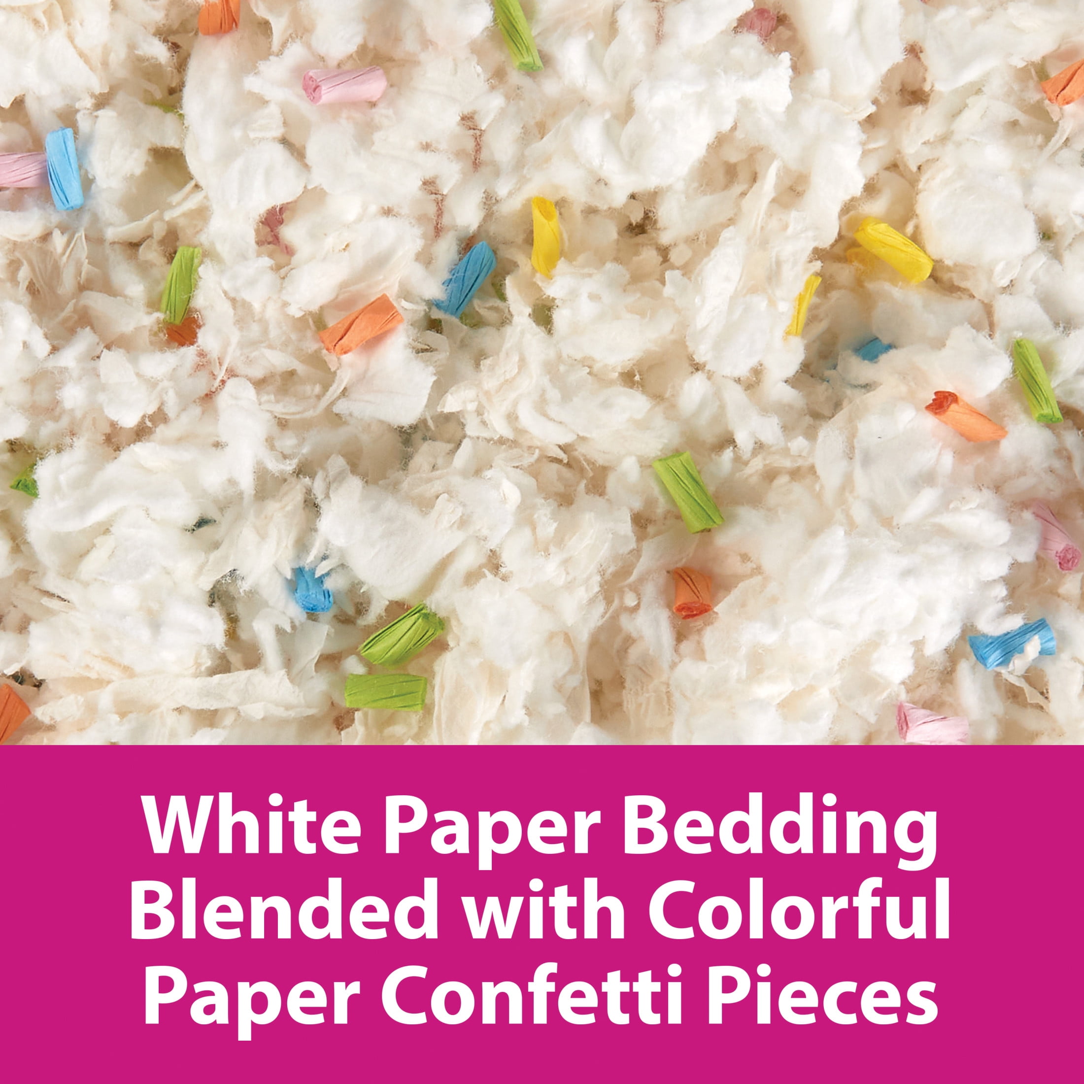 Kaytee Clean & Cozy Confetti Bedding For Pet Guinea Pigs, Rabbits, Hamsters & More, 49.2L