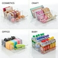 thumbnail image 6 of mDesign Plastic Food Storage Bin Organizer for Kitchen Cabinet, 2 Pack - Clear, 6 of 9