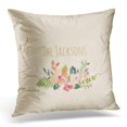 thumbnail image 1 of RYLABLUE Housse de Coussin Personnalisée Florale 18x18 Pouces, 1 of 1