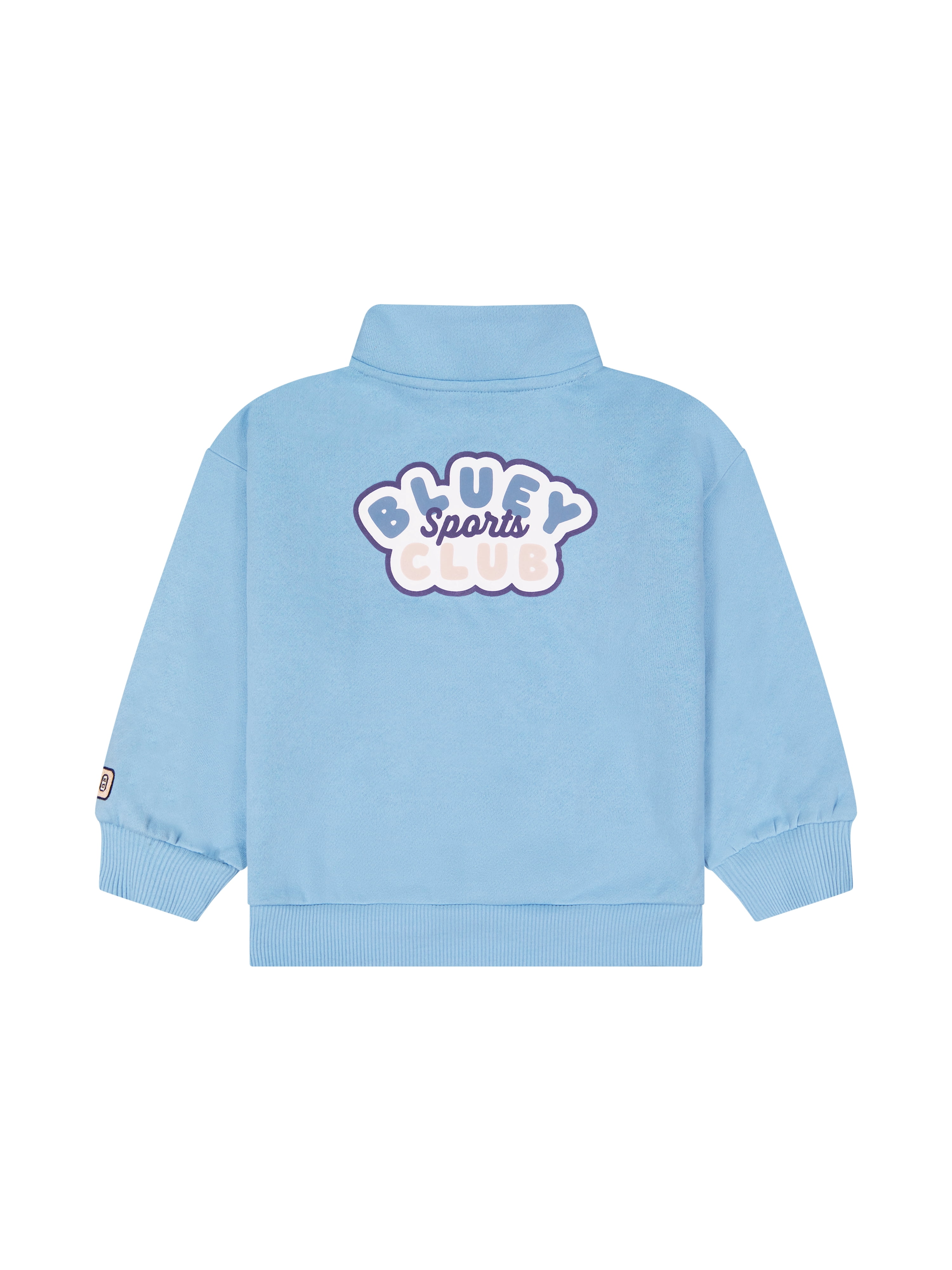 Bluey Toddler Girl Quarter Snap Pullover, Sizes 12 Months-5T