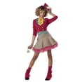 thumbnail image 3 of Mad Hatter Fancy-Dress Costume for Girls with Jacket and Mini-Top Hat for Teens, Size Medium, 3 of 3