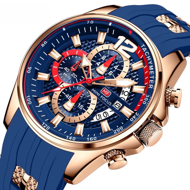 Reloj deportivo de moda para hombre, reloj de cuarzo resistente al agua, reloj de hombre con esfera grande y luz nocturna