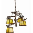 thumbnail image 6 of Meyda Tiffany 147619 Pine Branch 4 Light 28" Wide Chandelier - Custom, 6 of 6
