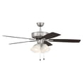 thumbnail image 4 of P114BNK5-52DWGWN Craftmade Lighting Pro Plus 114 Series - 52 Inch 5 Blade Ceiling Fan with Light Kit, 4 of 16