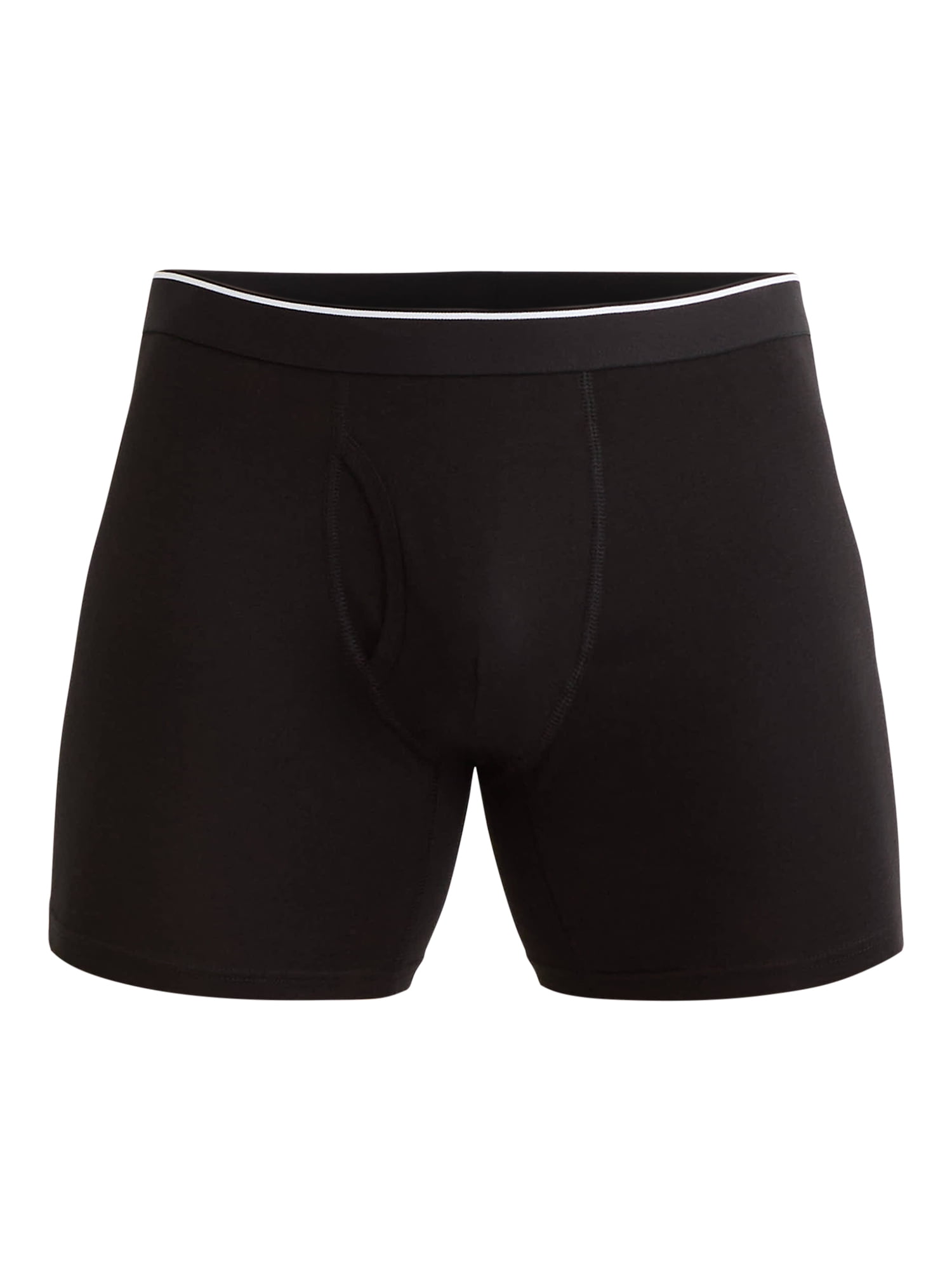 George Men's Cotton Blend Stretch Boxer Briefs, 6-Pack, Sizes S-2XL