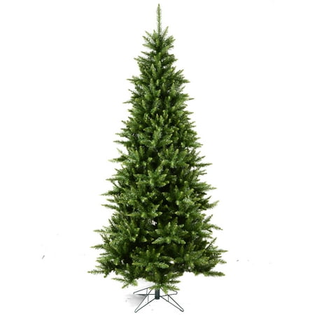Vickerman 6.5 Camdon Fir Slim Artificial Christmas Tree Unlit - Faux Slim Christmas Tree - Seasonal Indoor Home Decor