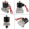 thumbnail image 3 of Válvula eléctrica, AC 220V G1/2"Válvula solenoide inoxidable Válvula C Durabilidad probada en el tiempo VoborMX herramienta, 3 of 8