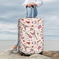 thumbnail image 7 of Fuzoiu Dachshund And Eiffel Tower Print Suitcase Cover,Washable Luggage Covers for Suitcase,Elastic Luggage Protector Cover,Scratch Resistant Travel Suitcase Covers-X-Large, 7 of 7
