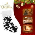 thumbnail image 4 of GZHJMY Christmas Stockings 2PCS,Cow Pattern Big Xmas Stockings Gift Decorations and Party Supplies,Used for Fireplace Decoration Socks Christmas Tree Decoration, 4 of 7