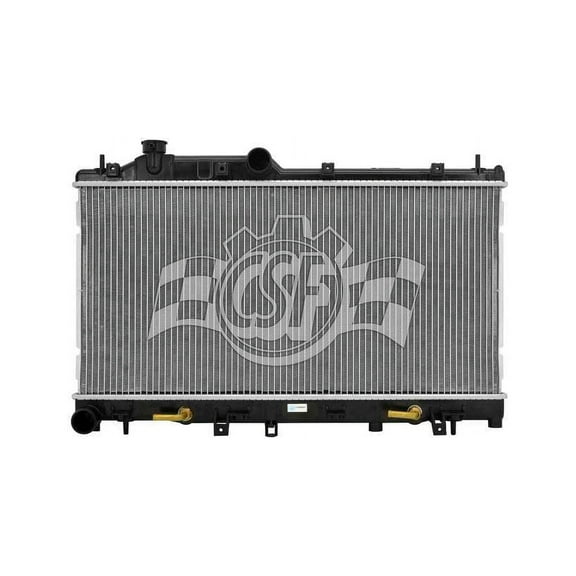 CSF 3500 1 Row Plastic Tank Aluminum Core Radiator
