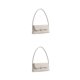 thumbnail image 2 of Qarigey Bolso de mano de pequeña capacidad, práctico y portátil, elegante, , de piel sintética, bolso de hombro para mujer, color beige beige 2Conjunto, 2 of 6