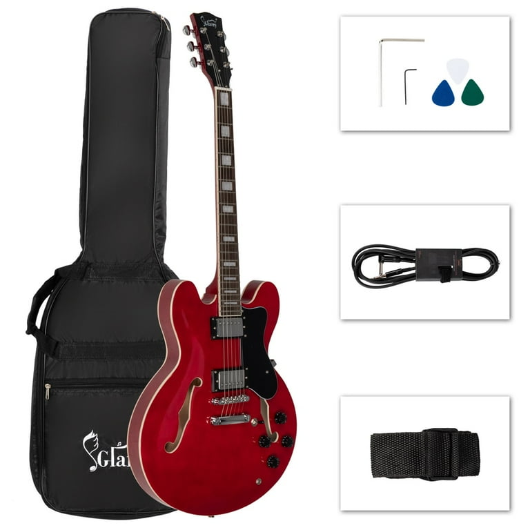 BMTBUY Glarry GGS101Electric Guitars Semi-Hollow Body Tune-o BMTBUY Glarry GGS101Electric Guitars Semi-Hollow Body Tune-o