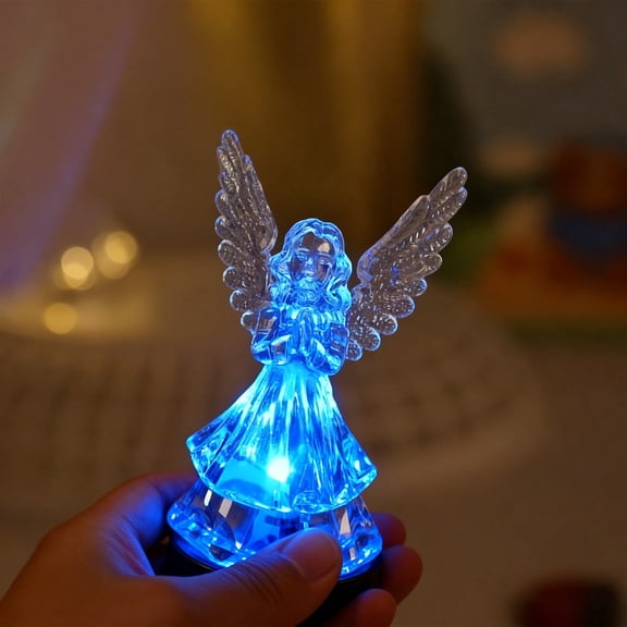 Decorative Lights, Colorful Acrylic Christmas Night Lights Supply Christmas Pendant Night Lights Transparent Toys Christmas Decoration