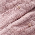 thumbnail image 4 of Amazhiyu Womens Faux Fur Coat Winter Zip Up Drawstring Fuzzy Jacket with Pockets, 4 of 6